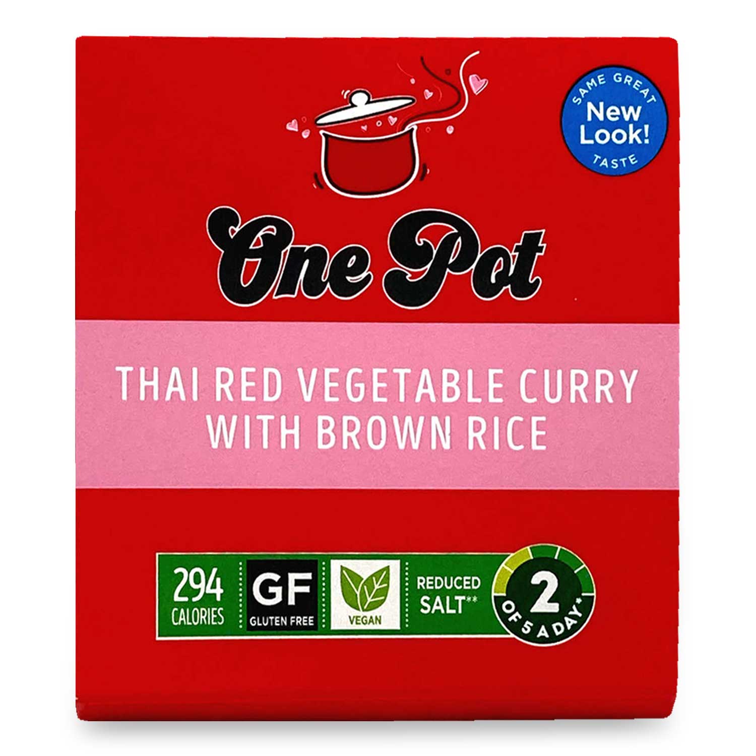 One Pot Thai Red Vegetable Curry With Brown Rice 380g Inspired Cuisine